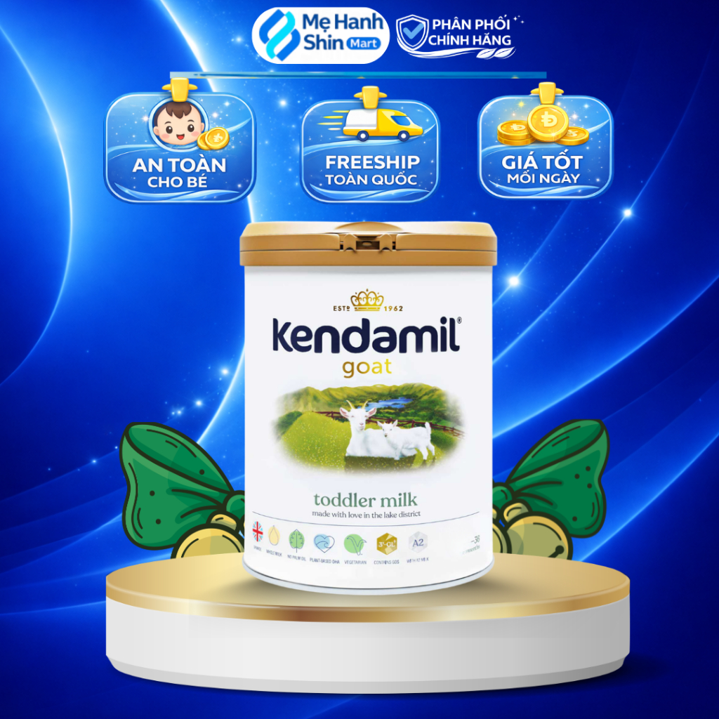 Sữa Dê Kendamil Goat 800g Chính Hãng – Sữa Công Thức Từ Sữa Dê Nguyên Kem, Dễ Tiêu Hóa Cho Bé