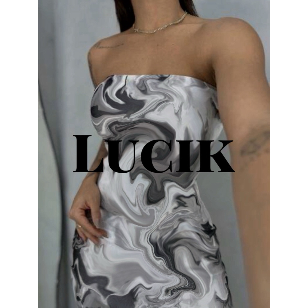 (Có Bigsize) đầm body cotton hoạ tiết Tie-Dye/mùa hè/Slay/loang màu