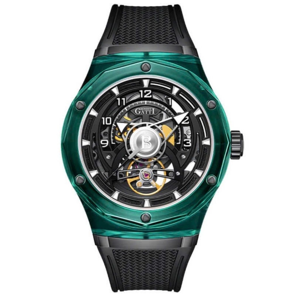 [Chính Hãng 100%] Đồng Hồ Nam Bonest Gatti  BG5806-A1 (5806) Automatic (máy cơ) Sapphire Crystal Siz