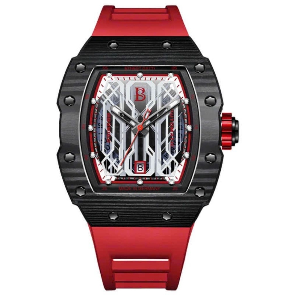 [Chính Hãng 100%] Đồng Hồ Nam Bonest Gatti Explorer BG9916-A2 (9916) Automatic (máy cơ) Sapphire Cry