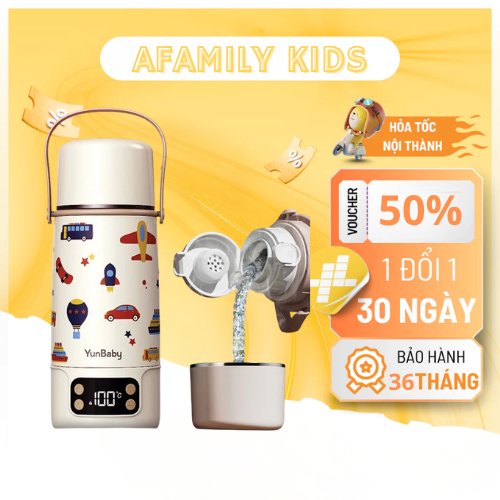 Áp Lực Đun Nước Di Động Yunbaby F12Y Chịu Nhiệt 100° Tuyệt Trùng