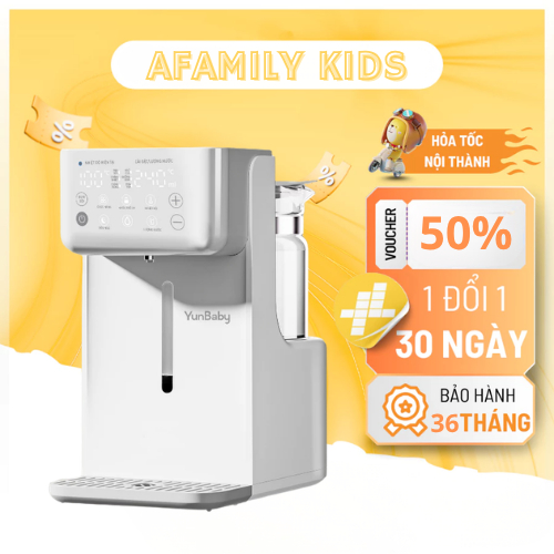 Máy Đun Nước Yunbaby X23 Chuẩn Nhiệt, Khử Clo, Bảo Hành 3 Năm