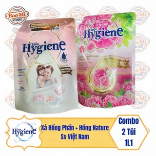 (Combo 2 túi) Nước xả Hygiene 1100ML Sản Xuất Việt Nam