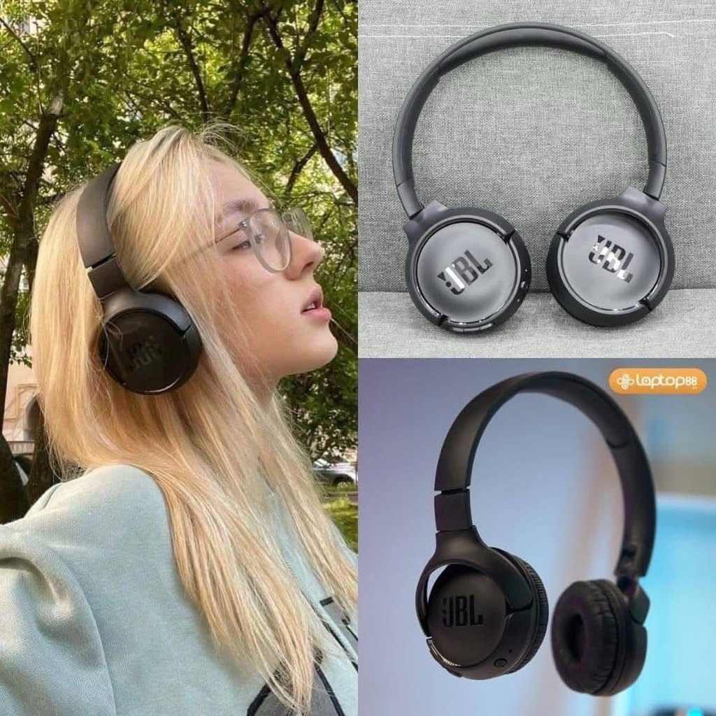 Tai nghe Jbl 520bt 2 màu đen/trắng