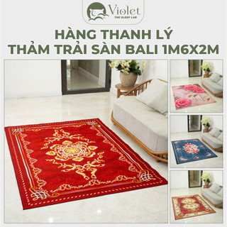 [HÀNG THANH LÝ SIÊU RẺ] Thảm Bali Trải Sàn Phòng Khách, Phòng Ngủ Kích Thước 1m6x2m3