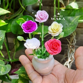 Hoa Đất Sét Mini- Mười Giờ 10cm