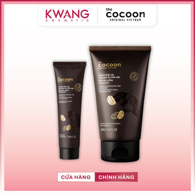 Tẩy Da Chết Mặt Cocoon Cà Phê Đắk Lắk 50ml và 150ml Chính Hãng