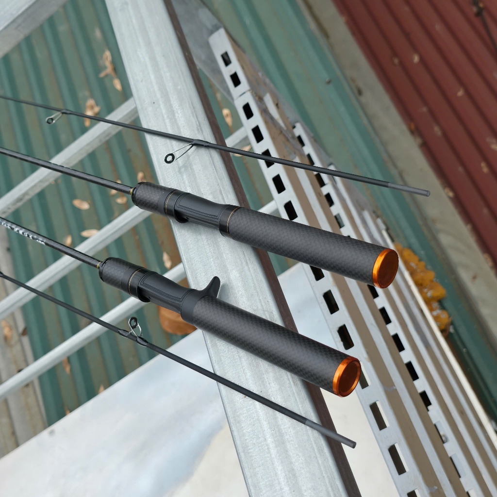 (Cần UL Đẹp) Cần UL Black V2 - Cán Cacbon - pass cần vặn có tiếng click - Cần Đẹp Giá Tốt