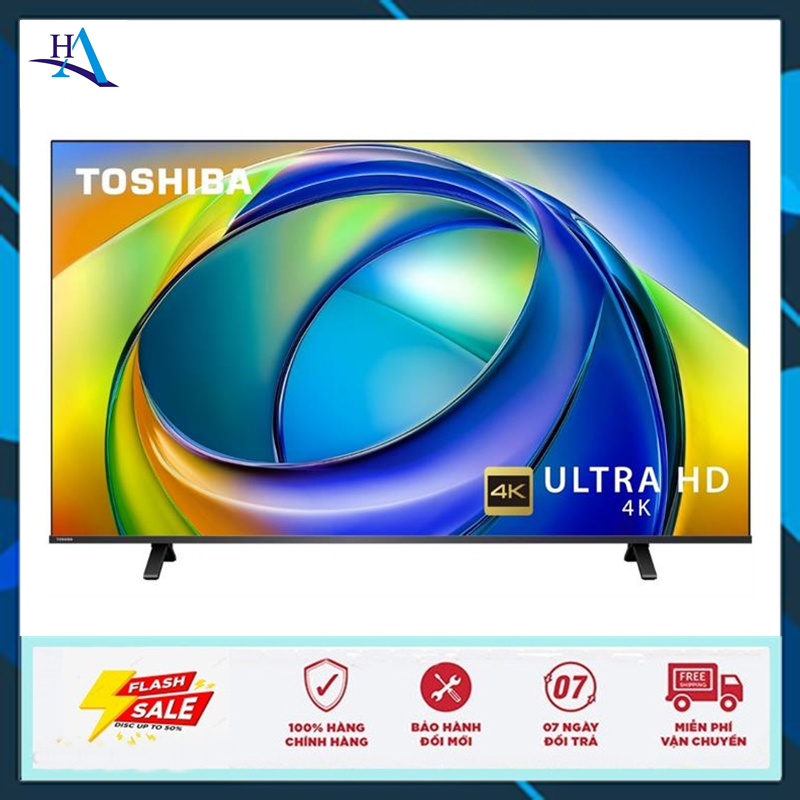 Smart Tivi Toshiba AI 4K 55 inch 55C350RP (Free Ship Nội Thành TP.HCM-Ngoài Tỉnh Liên Hệ Shop)