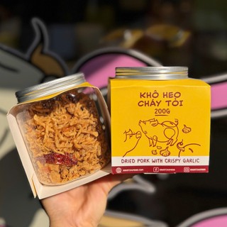 Khô Heo Cháy Tỏi - Ăn Vặt Chú Mạnh