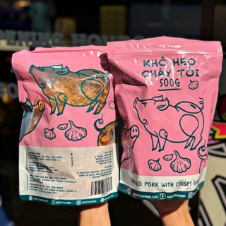 Khô Heo Cháy Tỏi - Ăn Vặt Chú Mạnh