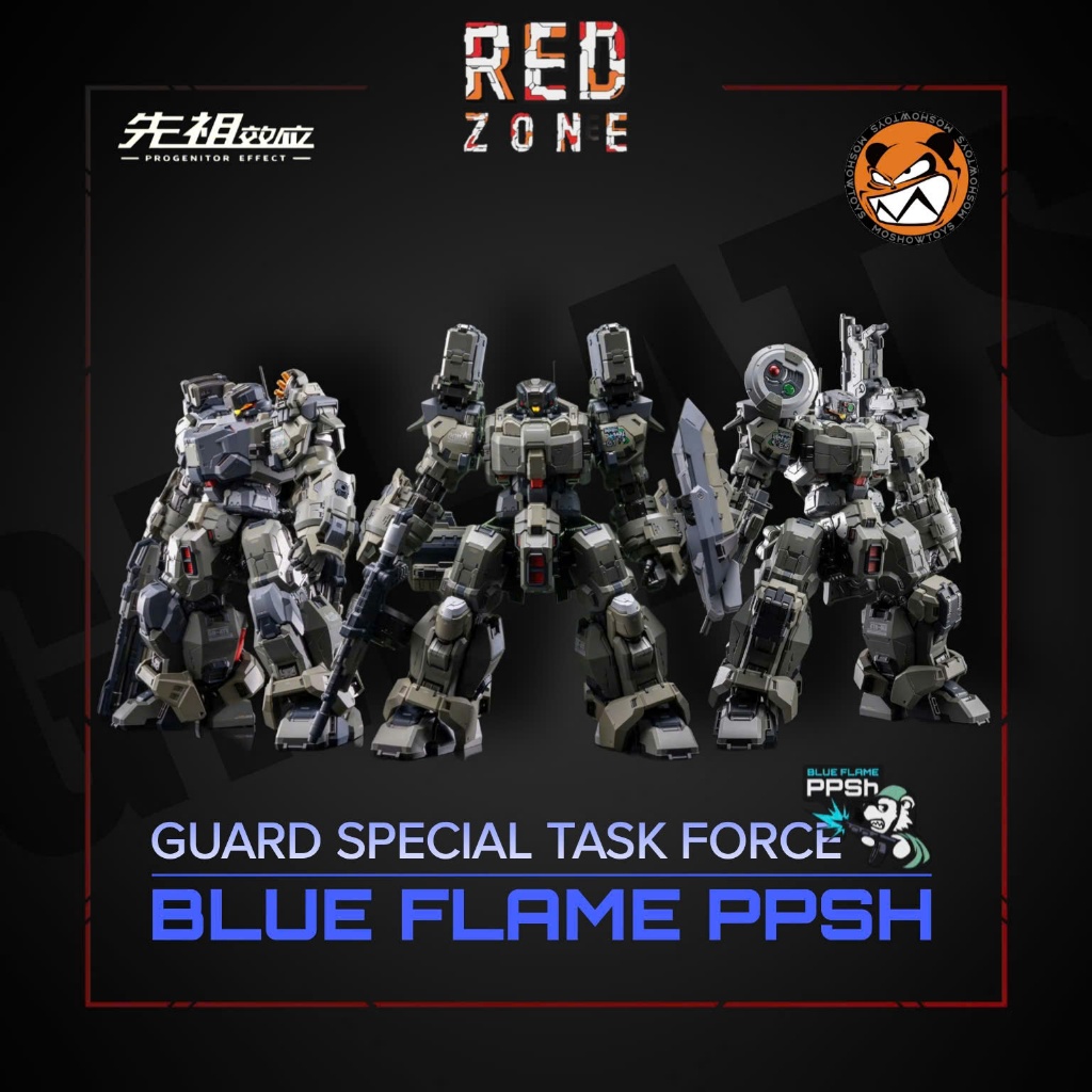 [HỎA TỐC] Mô Hình Ráp Sẵn GM-ATS BLUE FLAME PPSH Của Moshow Toys
