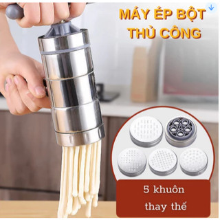 Dụng cụ làm bún mì tươi 5 đầu inox cao cấp Thailong (hàng tốt)