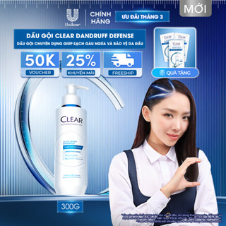 Dầu gội sạch gàu và bảo vệ da đầu Clear Scalpceuticals Pro Dandruff Defense 300G