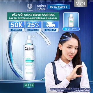 Dầu gội kiềm dầu nhờn Clear Scalpceuticals Pro Sebum Control 300G