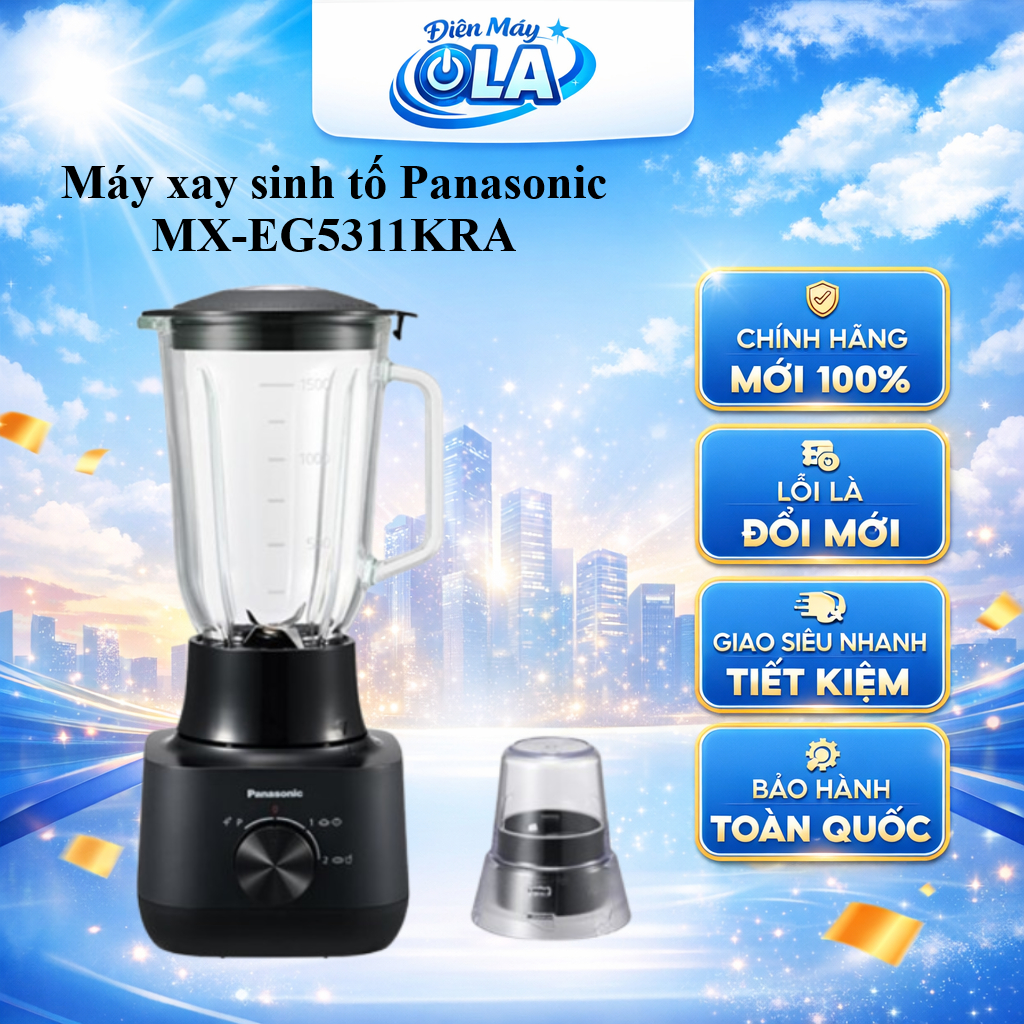 MX-EG5311KRA - Máy xay sinh tố Panasonic MX-EG5311KRA - GIAO TOÀN QUỐC