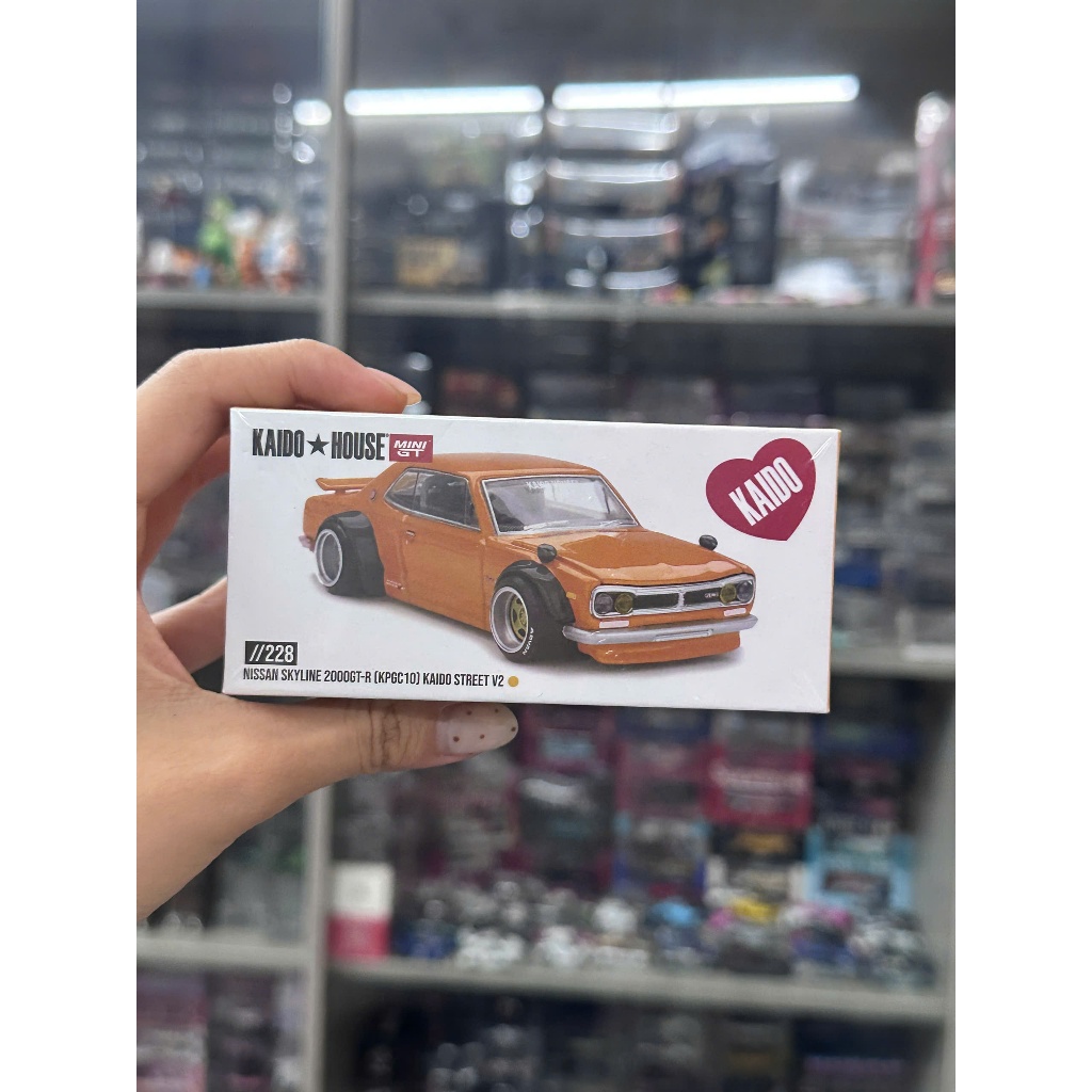 Kaido Nissan Skyline 2000GT-R (KPGC10) Kaido Street V2 tỉ lệ 1:64
