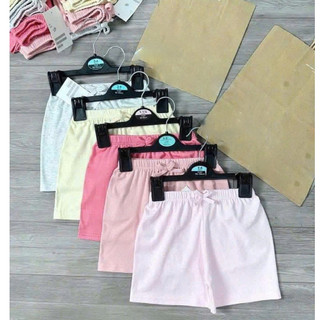 Combo 5 quần cho bé gái cotton mềm mịn thoáng mát, lưng chun co giãn tone hồng siêu xinh - Q10/ set q đùi bg
