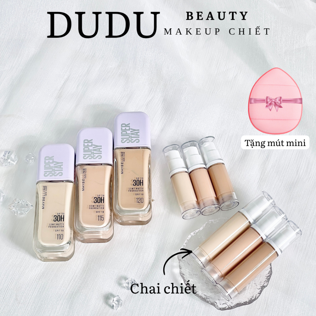 Kem Nền Maybelline Super Stay Up To 30h Lumi Matte Foundation 35ml