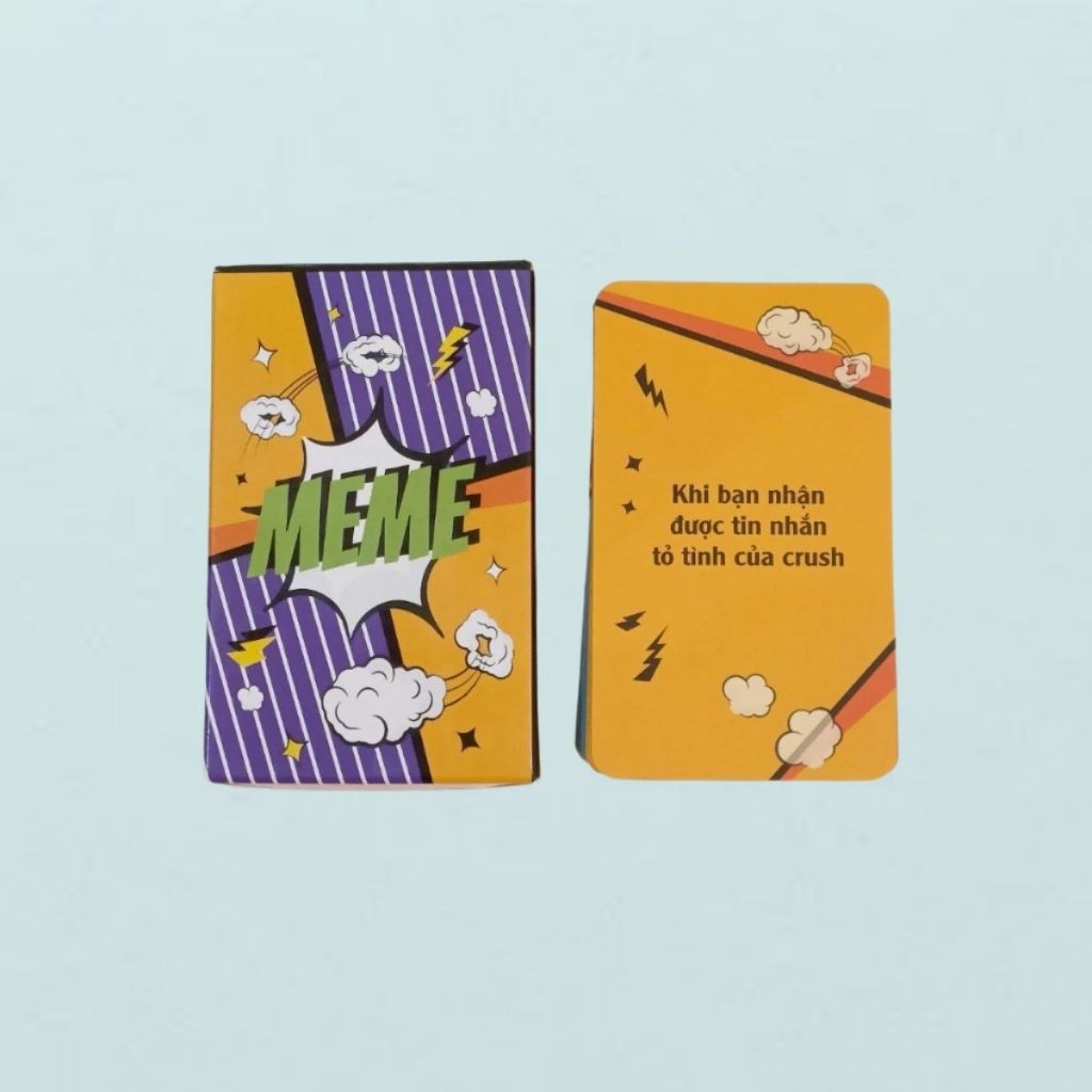 THEKAS - Bài MEME 250 lá Quẩy Lên Nào Bạn Êi, bộ bài vui vẻ hài hước để chơi cùng nhóm bạn