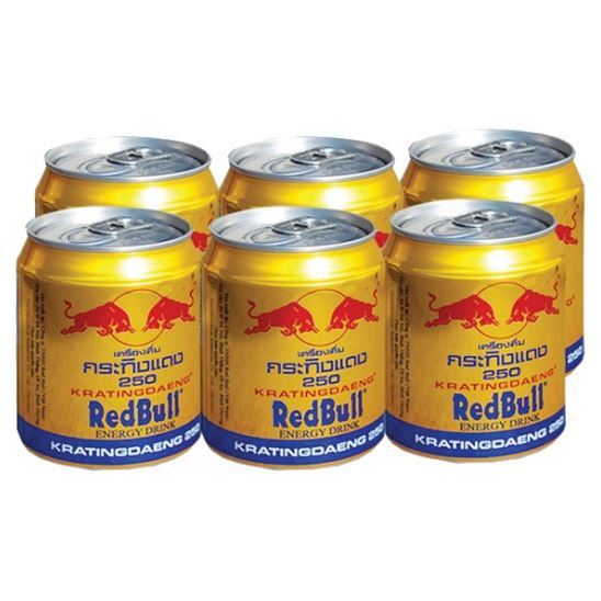 Lốc 6 Lon Nước Tăng Lực Redbull 250Ml