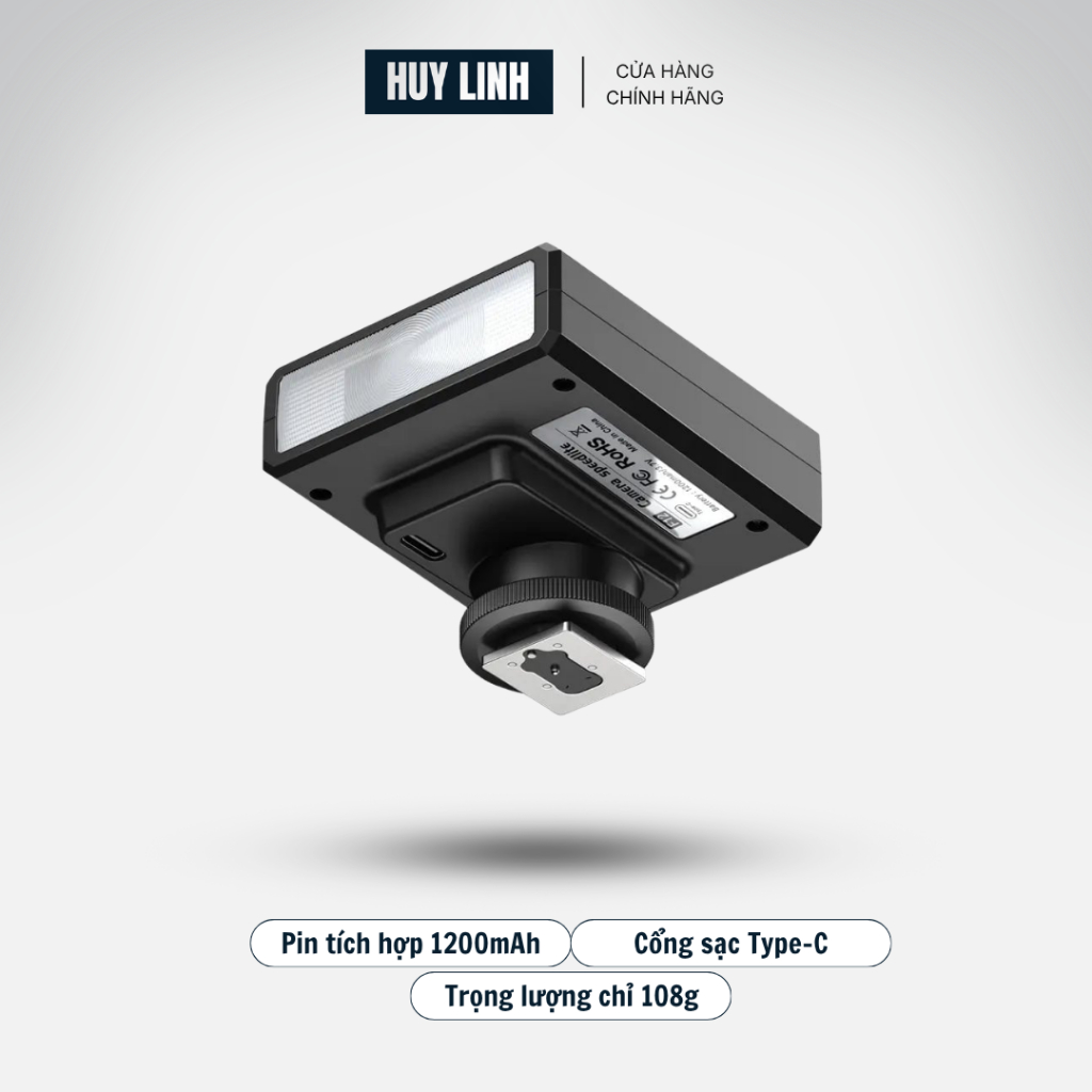 Ulanzi F12 Đèn flash mini dành cho máy ảnh camera DSLR