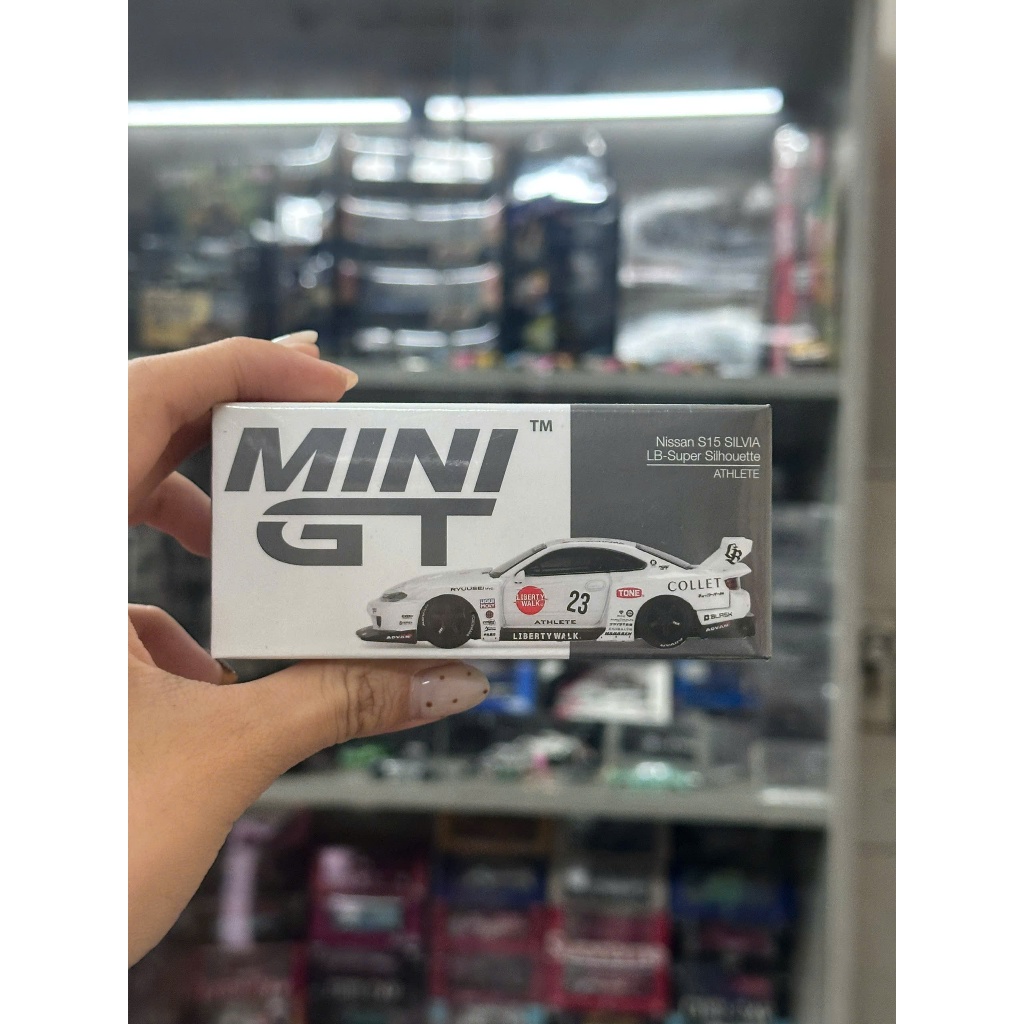 Nissan S15 Silvia LB-Super Silhouette Mini tỉ lệ 1:64