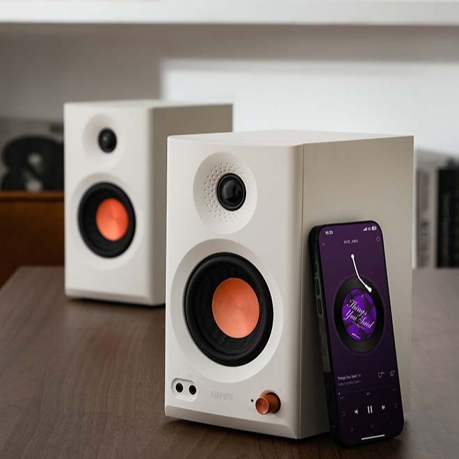 Loa kiểm âm Bluetooth Edifier MR3 - Âm thanh cho người chuyên nghiệp | Trắng - Đen | Chính hãng