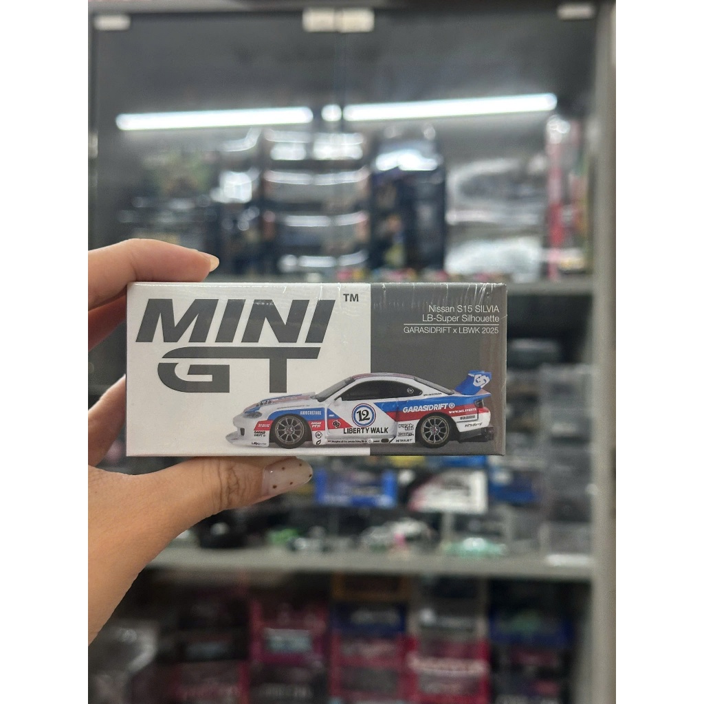 Nissan S15 Silvia LB-Super Silhouette Mini tỉ lệ 1:64