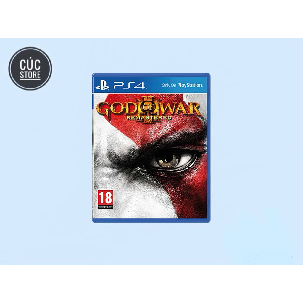 Đĩa chơi game Ps4: God Of War 3 Remastered