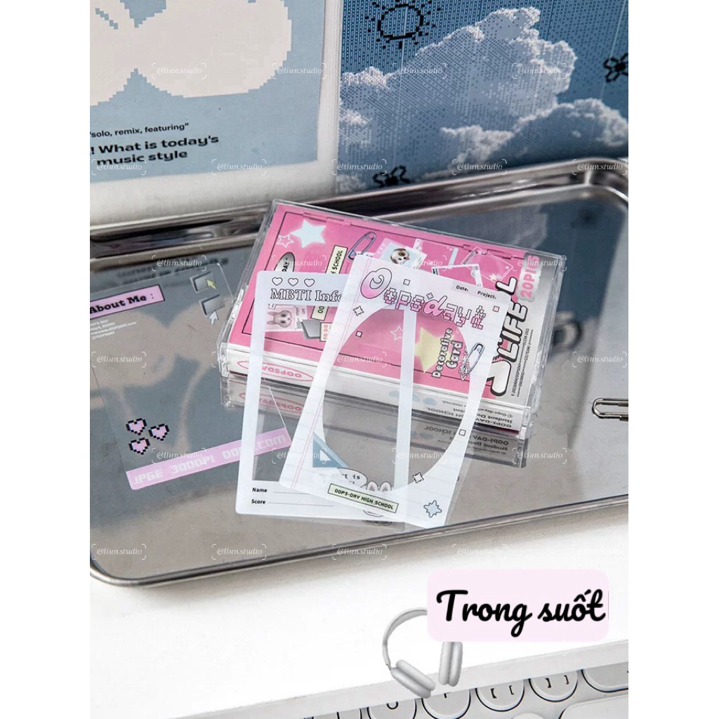 Frame OOPSDAY bảo vệ card ảnh