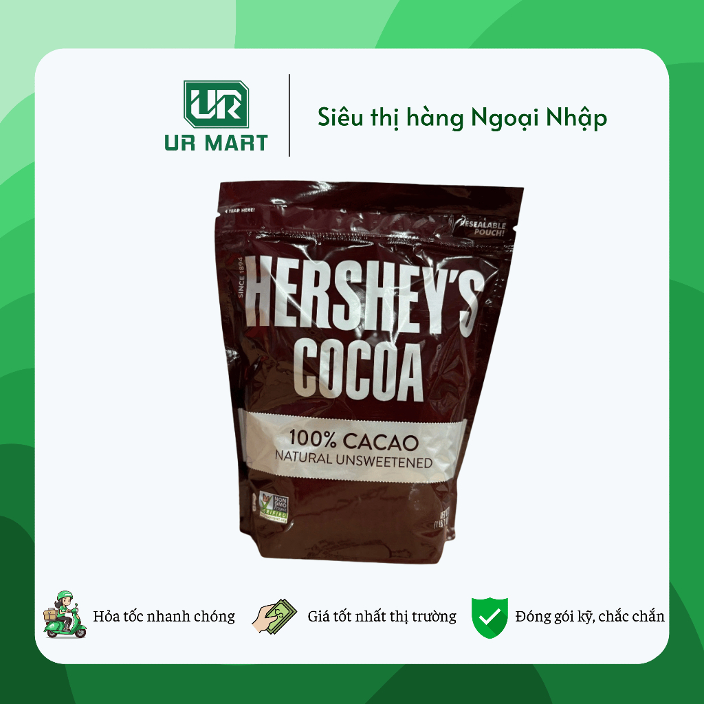 Bột Cacao Hershey's Cocoa 652g