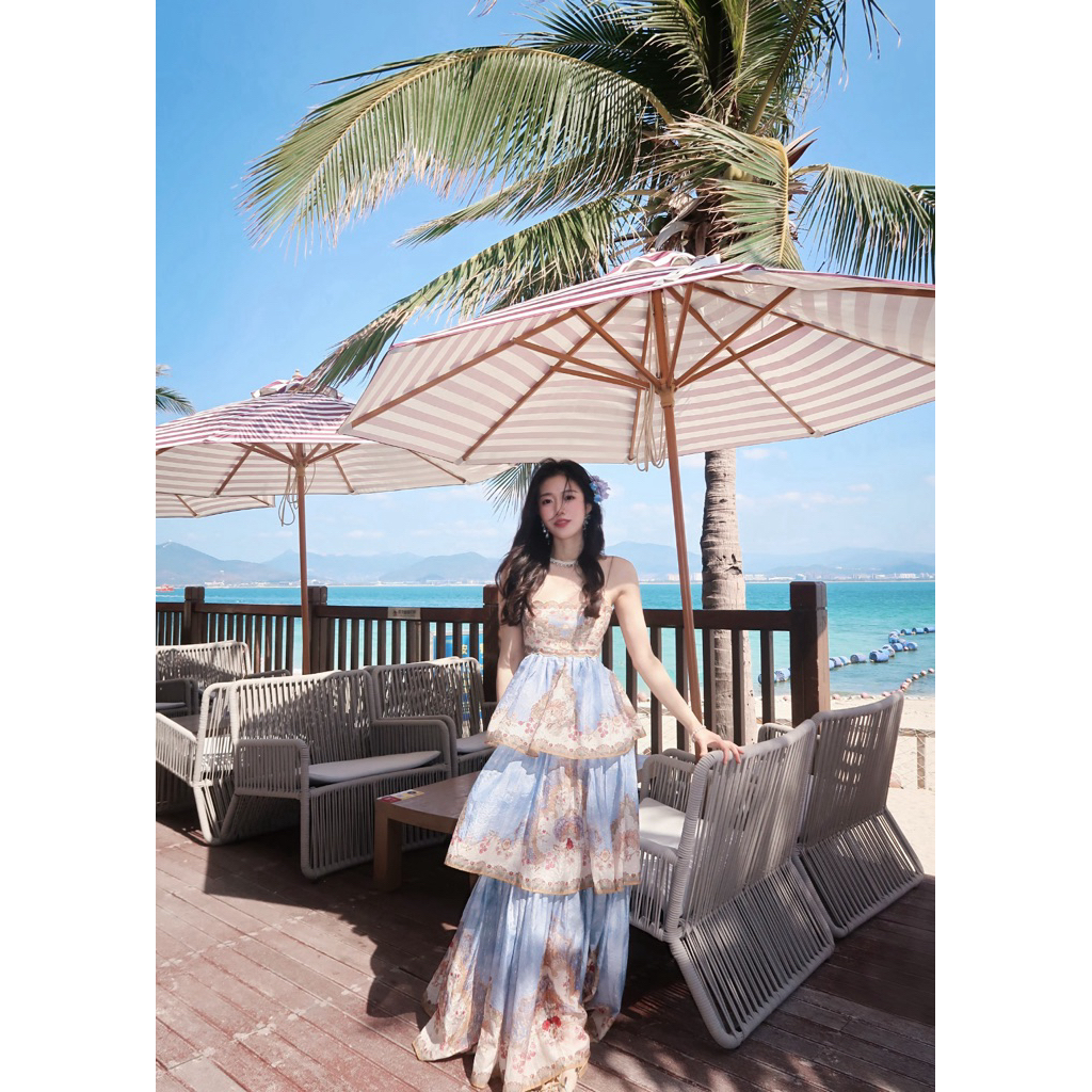 Đầm Maxi Hoa Biển (Daylight Floral)💕✨