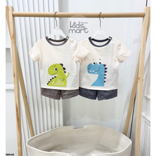 Anmina - Bộ cộc modal khủng long phối viền AMI0448