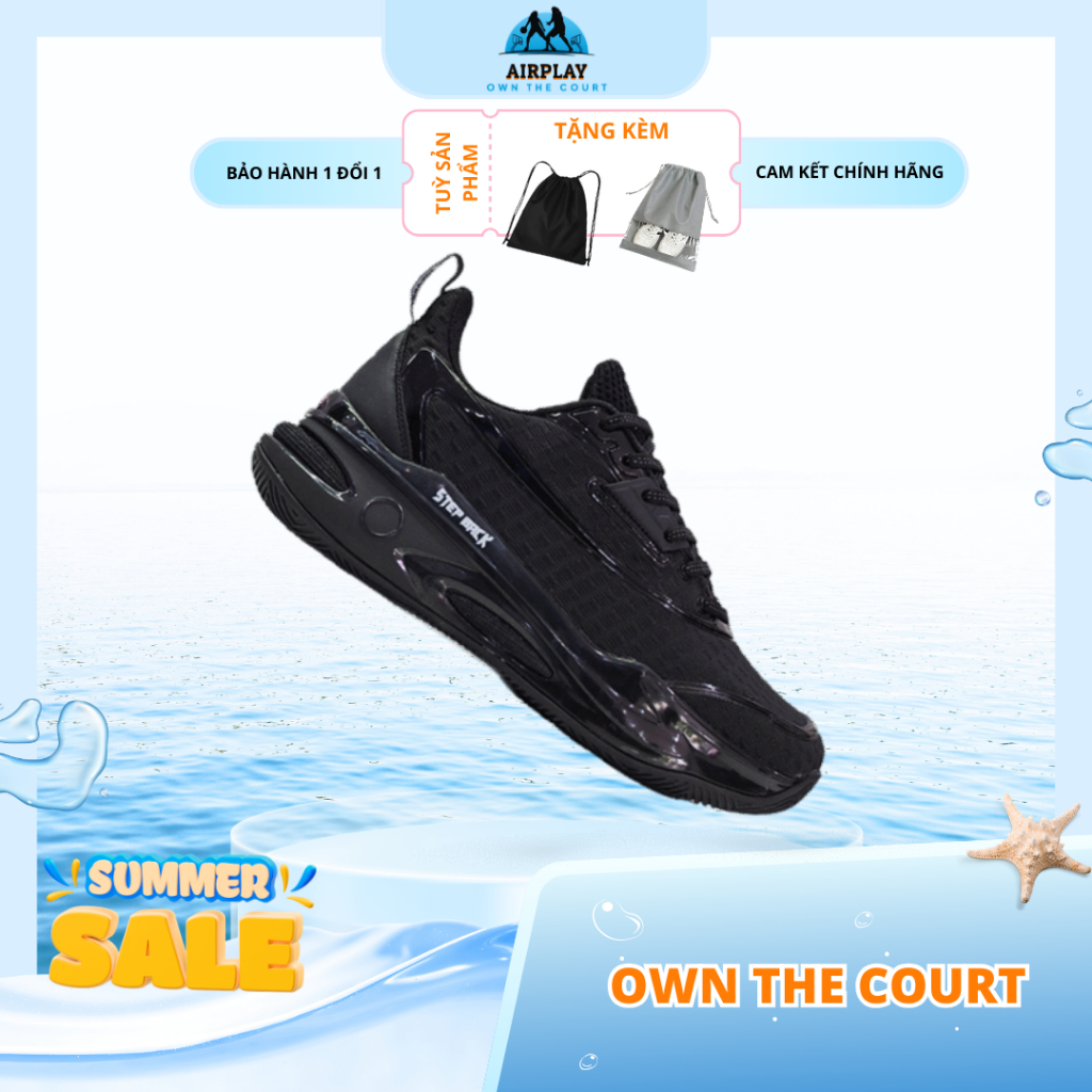 Giày bóng rổ EZG, giày thể thao bóng rổ Eazy game STEPBACK