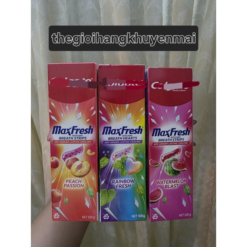 [SỈ NHẮN SHOP] Kem Đánh Răng Colgate Rainbown/ Dưa Hấu/ Berry 100g