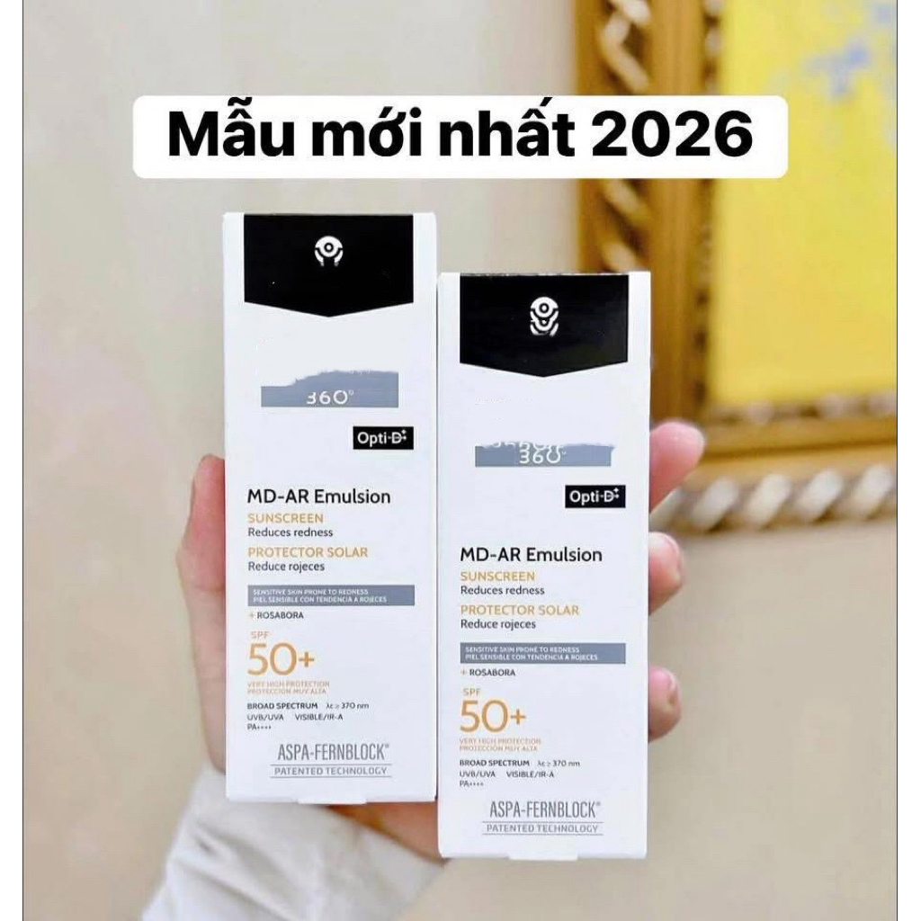 Kem chống nắng He li o care A-R cho da dầu, nhạy cảm 50ml fullbox