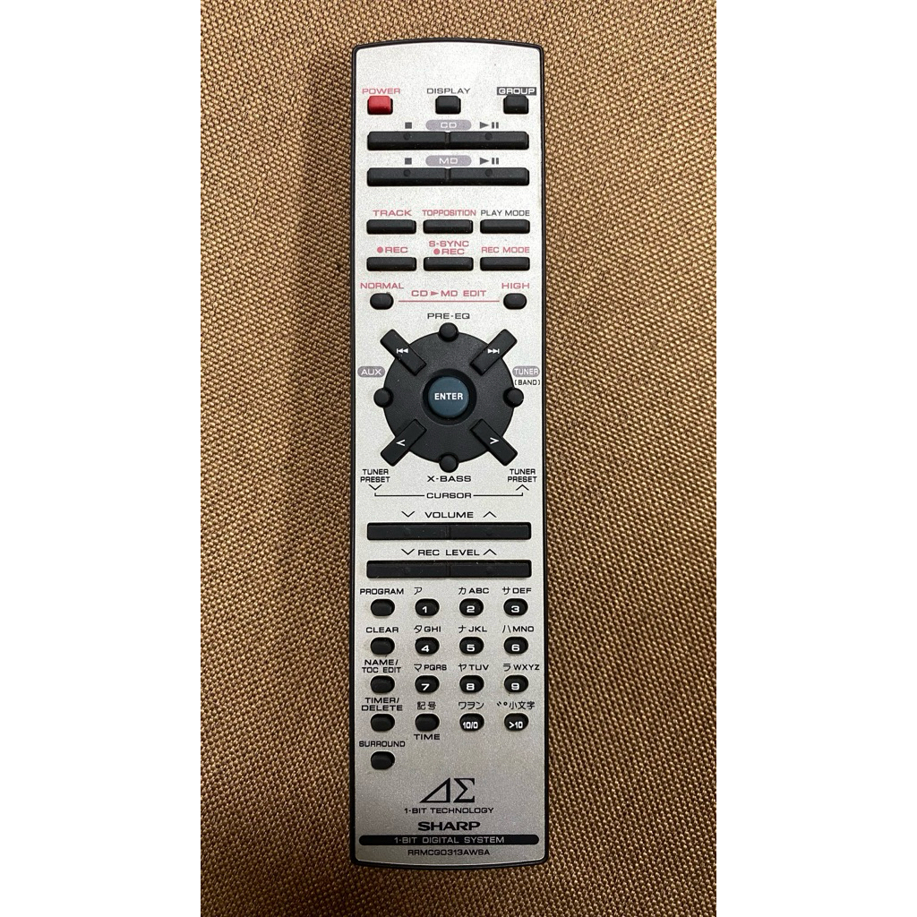 Khiển dàn Sharp SD-CX8 • Sharp SD-CX9 • Sharp SD-CX10/CX11, K800/K900