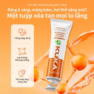 【KUKA】 Kem Đánh Răng Trắng Răng Giảm Ố Vàng Hàm Răng Trắng Sáng Cười Thêm Rạng Rỡ