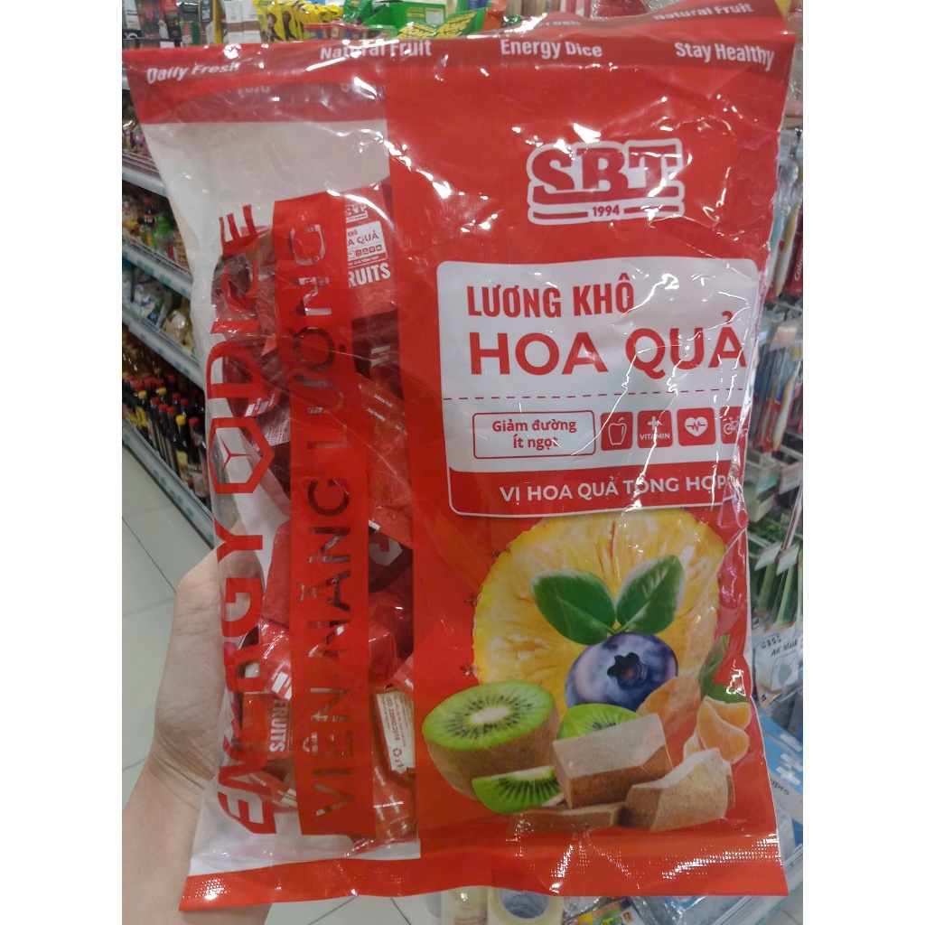 Energy Dice Lương khô các vị 265g