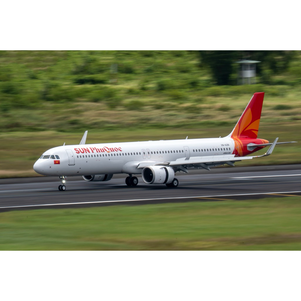 a321neo sun phú quốc airways tỉ lệ 1/144(đọc mô tả)
