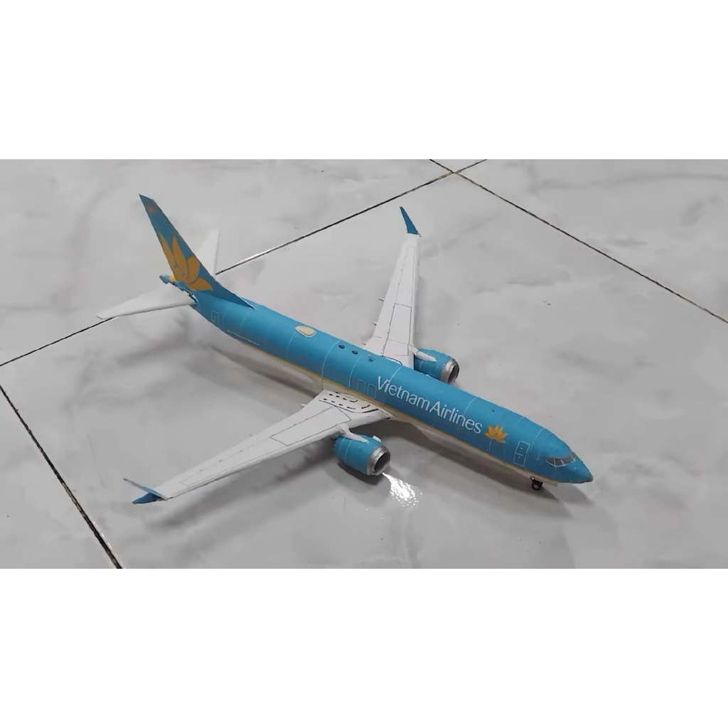 b737 max8 vietnam airlines tỉ lệ 1/100(đọc mô tả)