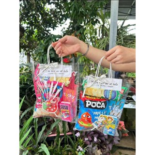 Túi Bánh Kẹo Mix Theo Tone Màu Xinh Ngon Nơ Xinh, Quà Tặng Sinh Nhật Người Yêu Dễ Thương 8/3, Noel, Valinetine, lễ 1/6