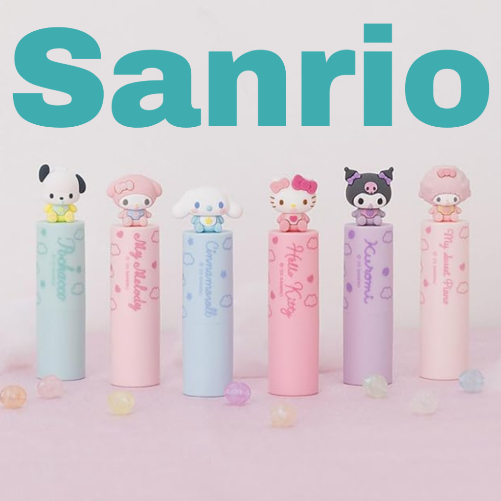 Sanrio Lip Balm Lip Cream Japanese Cosmetic Moisturizing Lip Care Kawaii Cute Beauty Hello Kitty Kur