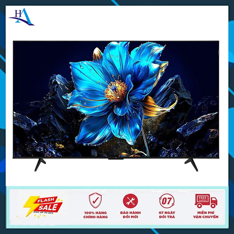 Google Tivi QLED TCL AI 4K 65 inch 65P7K (Miễn phí giao tại HCM-ngoài tỉnh liên hệ shop)
