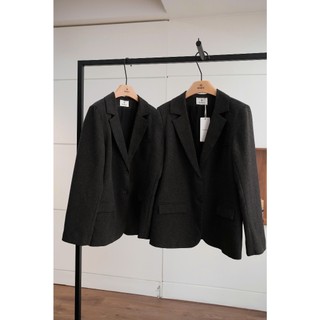 Áo khoác blazer 2 nút suit đũi BASIC ULA BLAZER