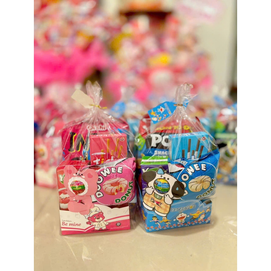 Set Túi Hộp Bánh Kẹo Xinh Ngon Mix Theo Tone Màu Tặng Quà, Kỷ Niệm, Sinh Nhật Người Yêu, Các Bé Siêu Dễ Thương Hot Trend