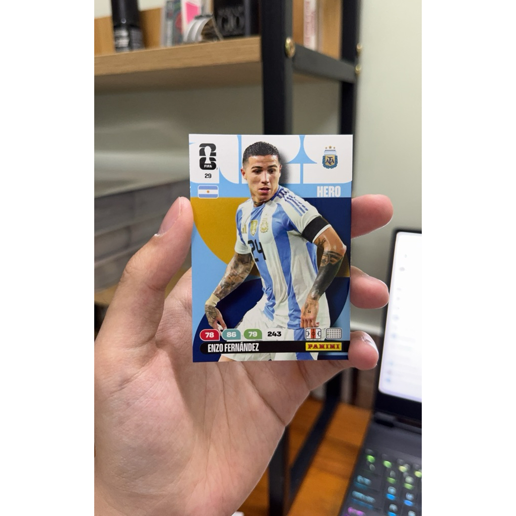 Thẻ Enzo Fernandez Panini World Cup 2026 (Agentina)