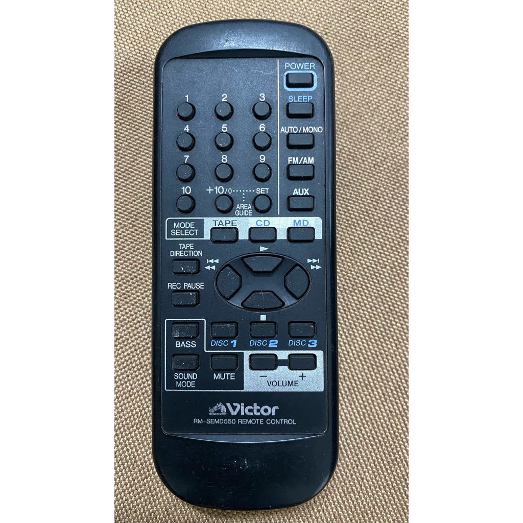 Khiển dàn Victor UX-MD550, Victor UX-MD500, Victor UX-Z7MD / UX-Z11WMD (Bán khiển học)