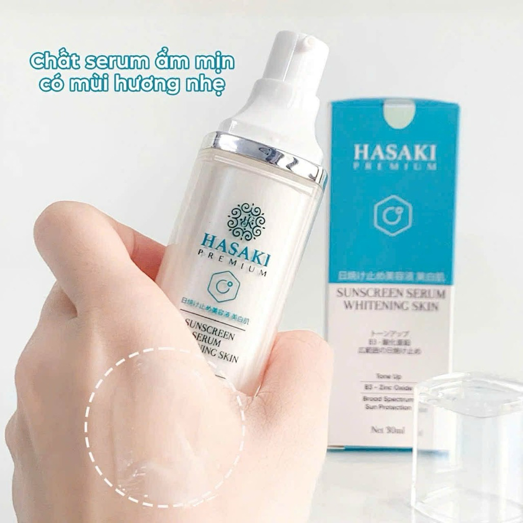 SERUM HASAKI PREMIUM CHỐNG NẮNG DƯỠNG TRẮNG
